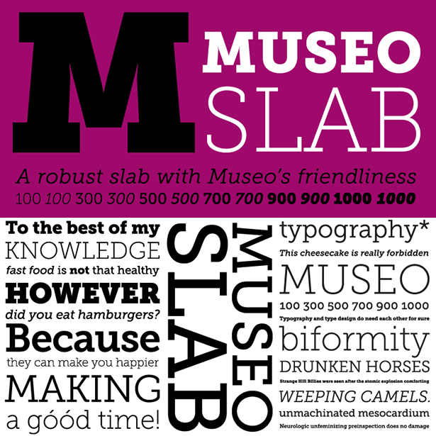 Museo 500 font free download